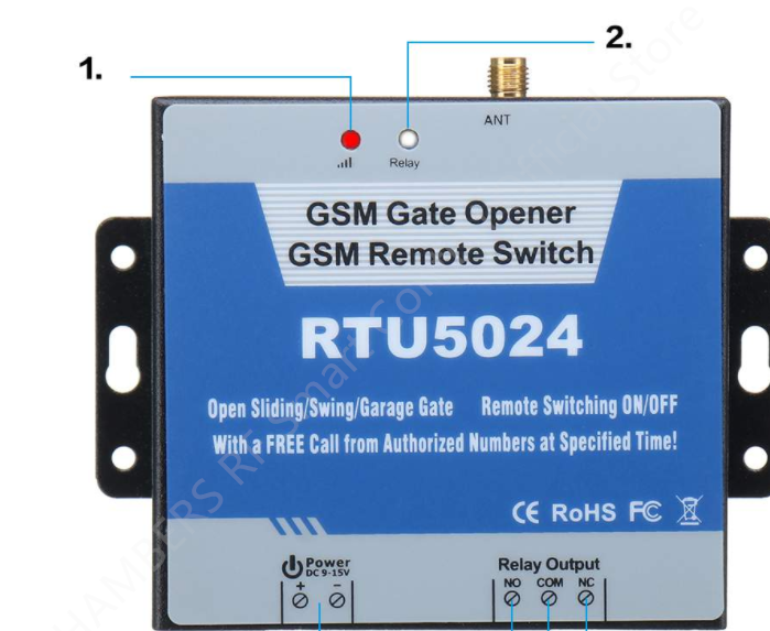 Switch Opener Tool - RTU5024 GSM Gate Opener Relay Switch