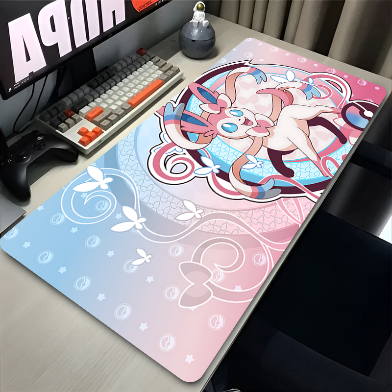 Gaming Keyboard Esports - Large Pink Cute Mousepad XXL Gaming