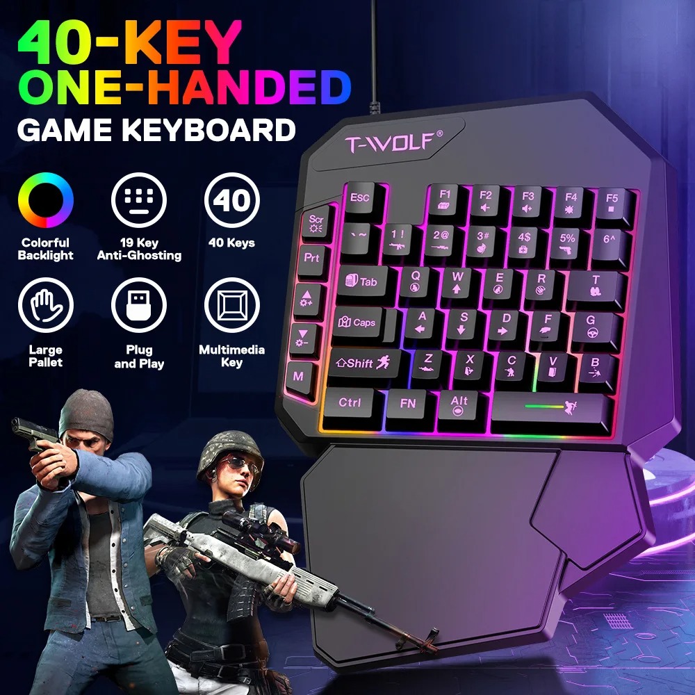 5 in 1 RGB Gaming Keyboard Mou - Gaming Keyboard And Mouse For Xbox review and price