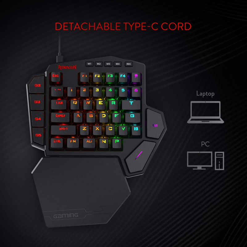 Redragon K585 DITI One-Handed  - Gaming Keyboard And Mouse For Xbox review and price