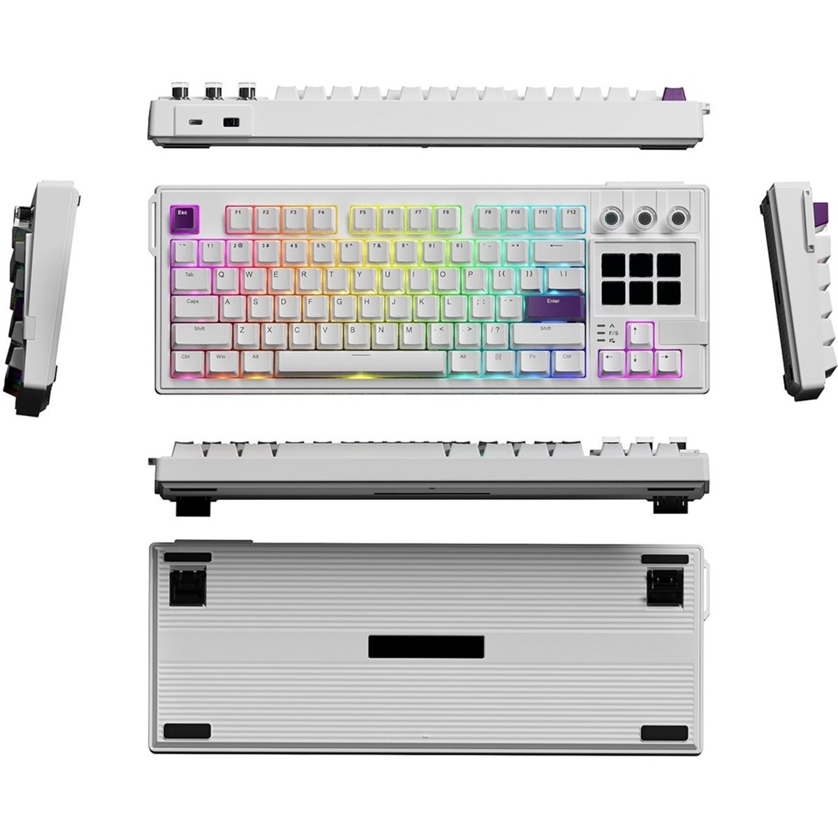update. K1 PRO Visual Mechanic - Gaming Keyboard Ergonomic review and price