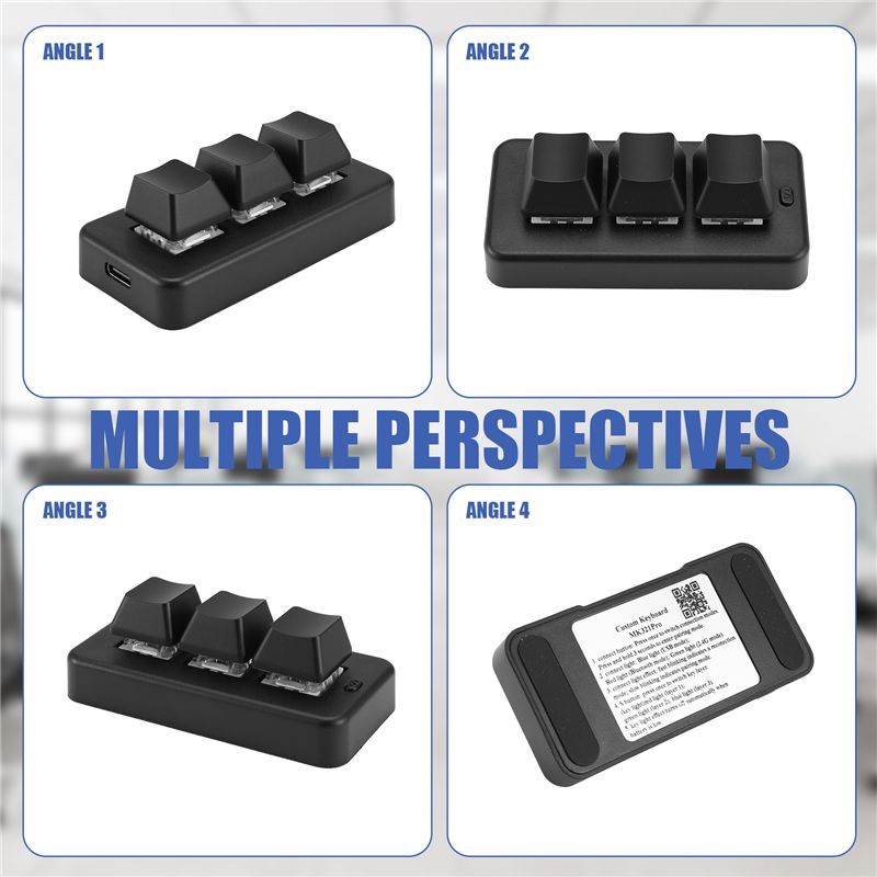 MK321 Progammable Macro Mini K - Gaming Keyboard Mini Mechanical review and price