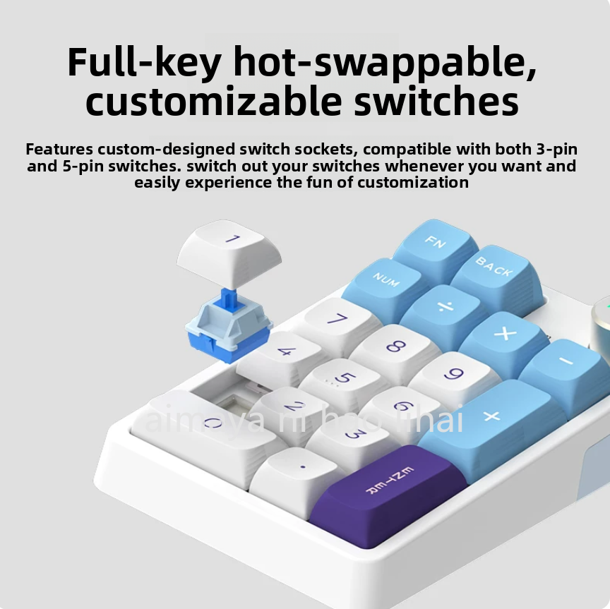 Kzzi K20 Mini Keypad Three Mod - Gaming Keyboard Mechanical Wireless review and price