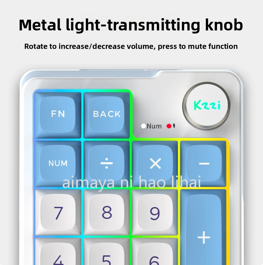 Kzzi K20 Mini Keypad Three Mod - Gaming Keyboard Mechanical Wireless review and price