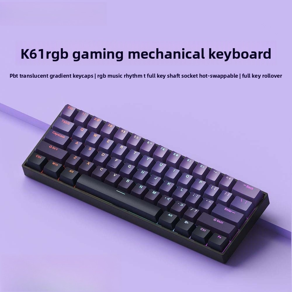 Teclado 60% wireless bluetooth - Gaming Keyboard Mobile review and price