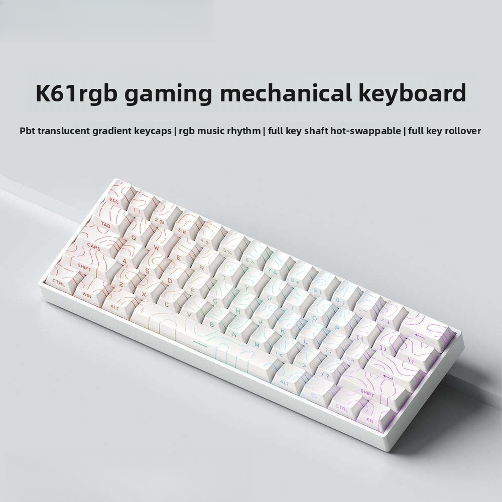 Teclado 60% wireless bluetooth - Gaming Keyboard Mobile review and price