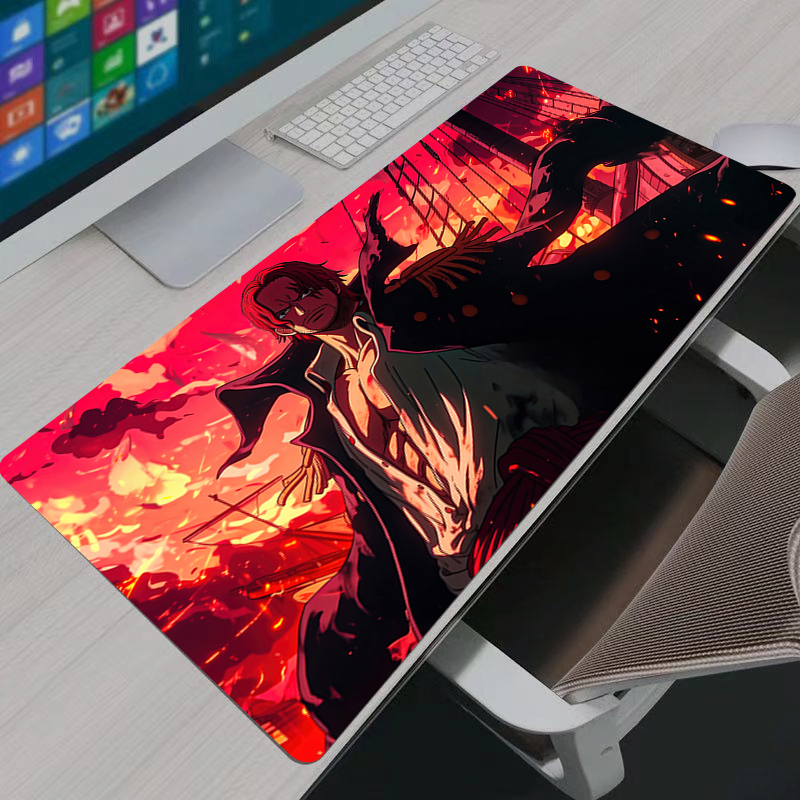 One Piece Shanks Mouse Pad Lar - Gaming Keyboard Esports review and price