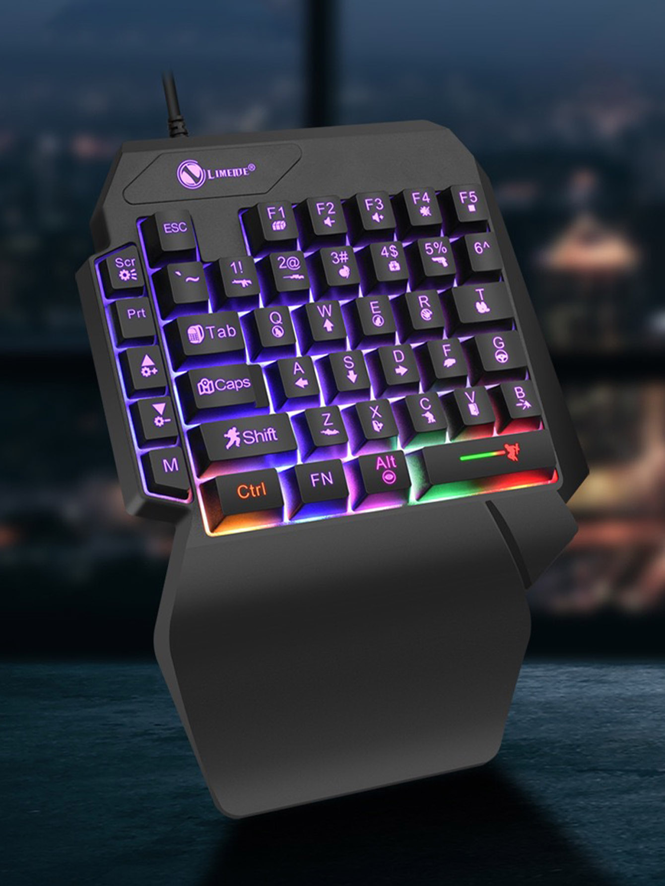 Mechanical One-Handed Light Ga - Gaming Keyboard And Mouse For Xbox review and price