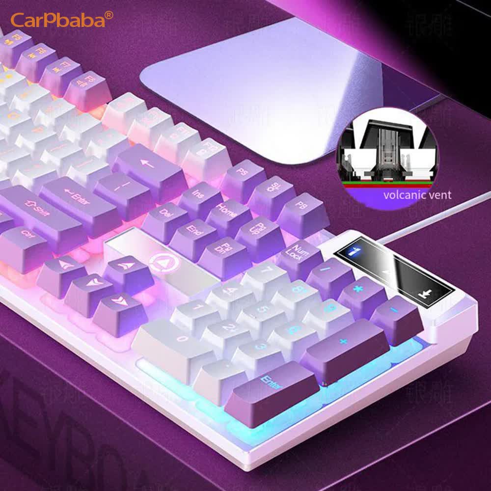 Carpbaba K500 104 Key USB Wire - Gaming Keyboard Mobile review and price