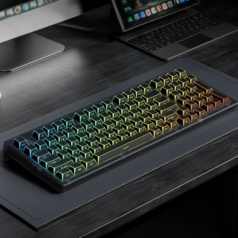 Black Shadow Fold Side Print S - Keyboard Gaming Black review and price