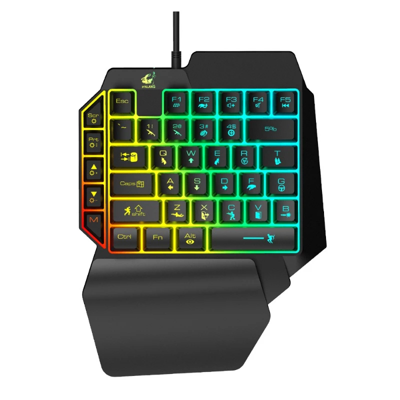 K15 one-handed keyboard Gun Go - Keyboard Gaming Amazon review and price