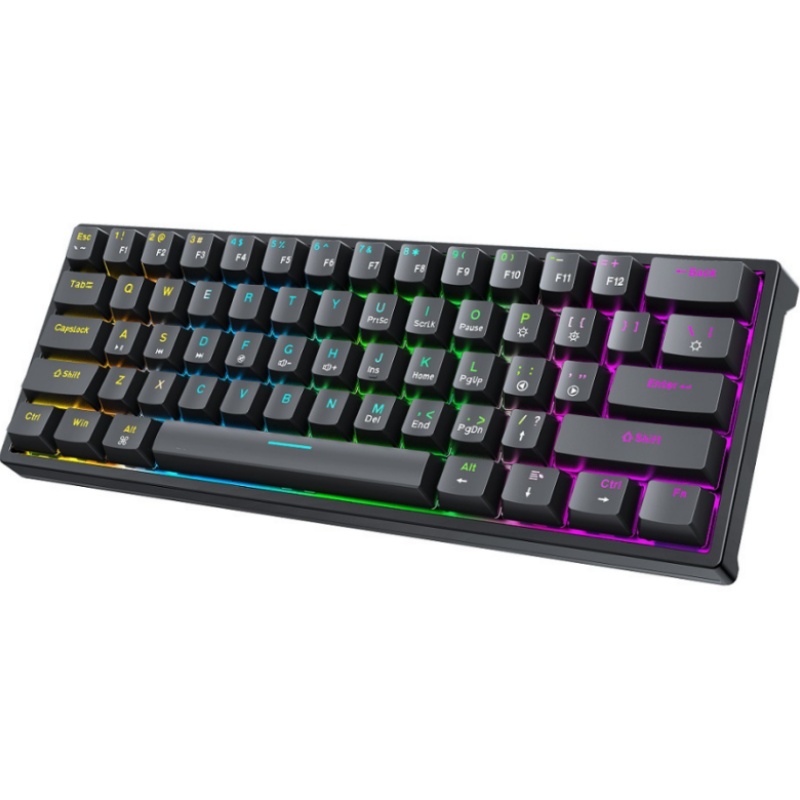 BAJEAL K101 Wired 61-Key Mecha - Keyboard Gaming Blue Switch review and price