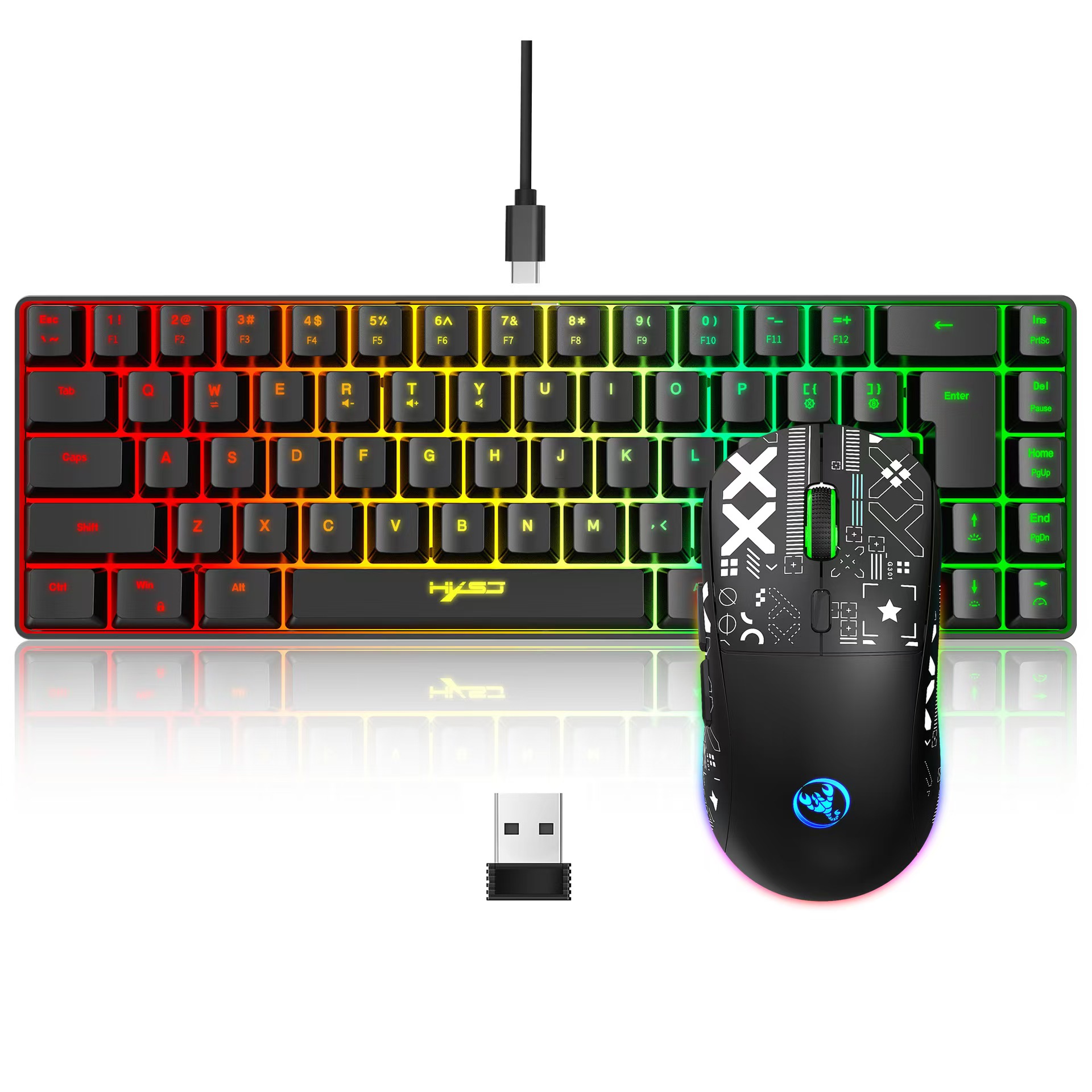 60% gaming Keyboard and mouse  - Gaming Keyboard And Mouse For Xbox review and price