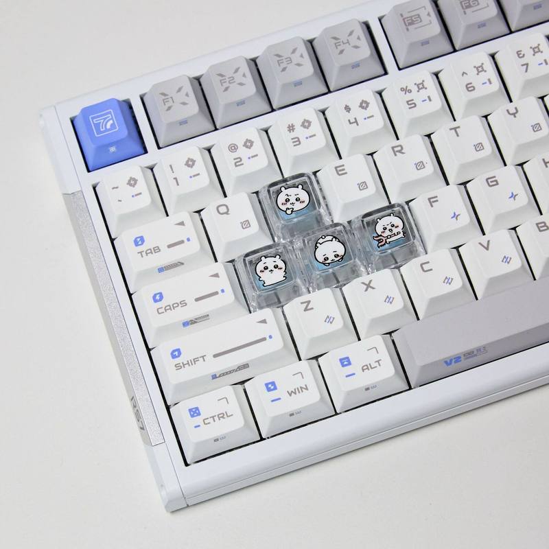 Chiikawa 4 Pcs Handmade Transp - Gaming Keyboard Affordable review and price