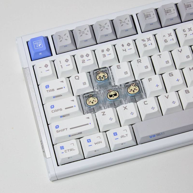 Chiikawa 4 Pcs Handmade Transp - Gaming Keyboard Affordable review and price