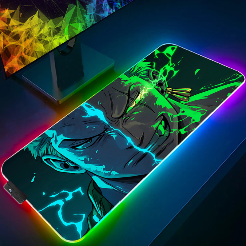 ONE PIECE Zoro Mouse Pad RGB G - Gaming Keyboard Affordable review and price