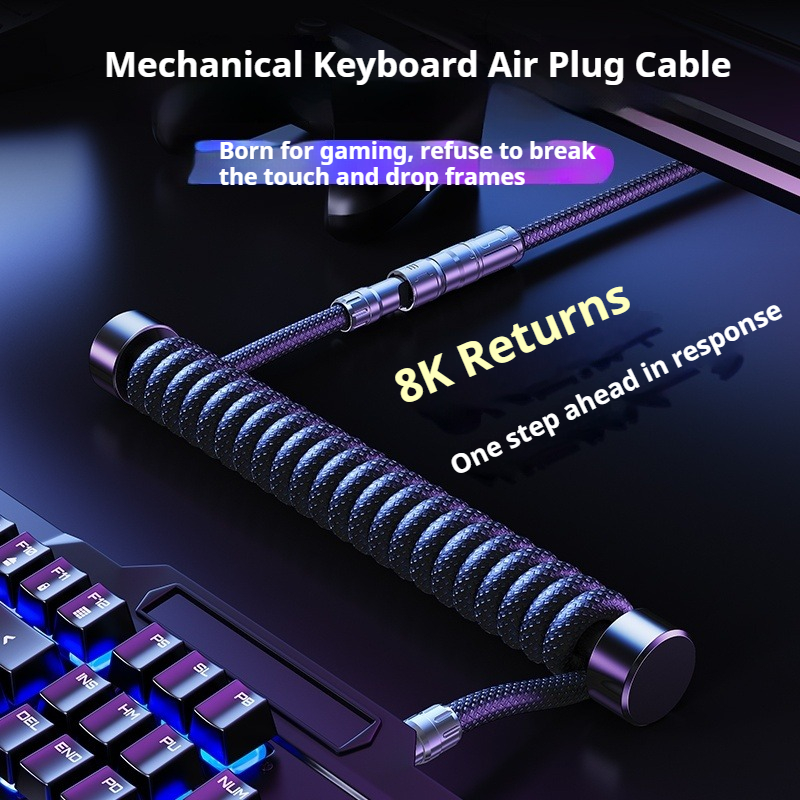 Eary 1.2m Coiled Keyboard Cabl - Gaming Keyboard Types review and price