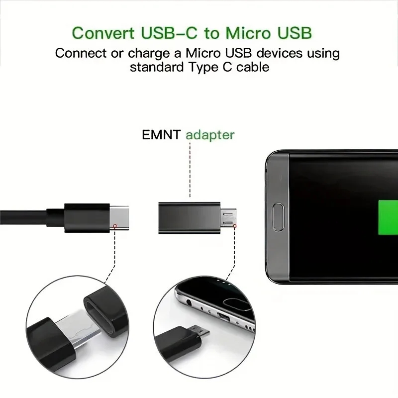 Micro USB to USB C OTG Adapter - Gaming Keyboard Types review and price
