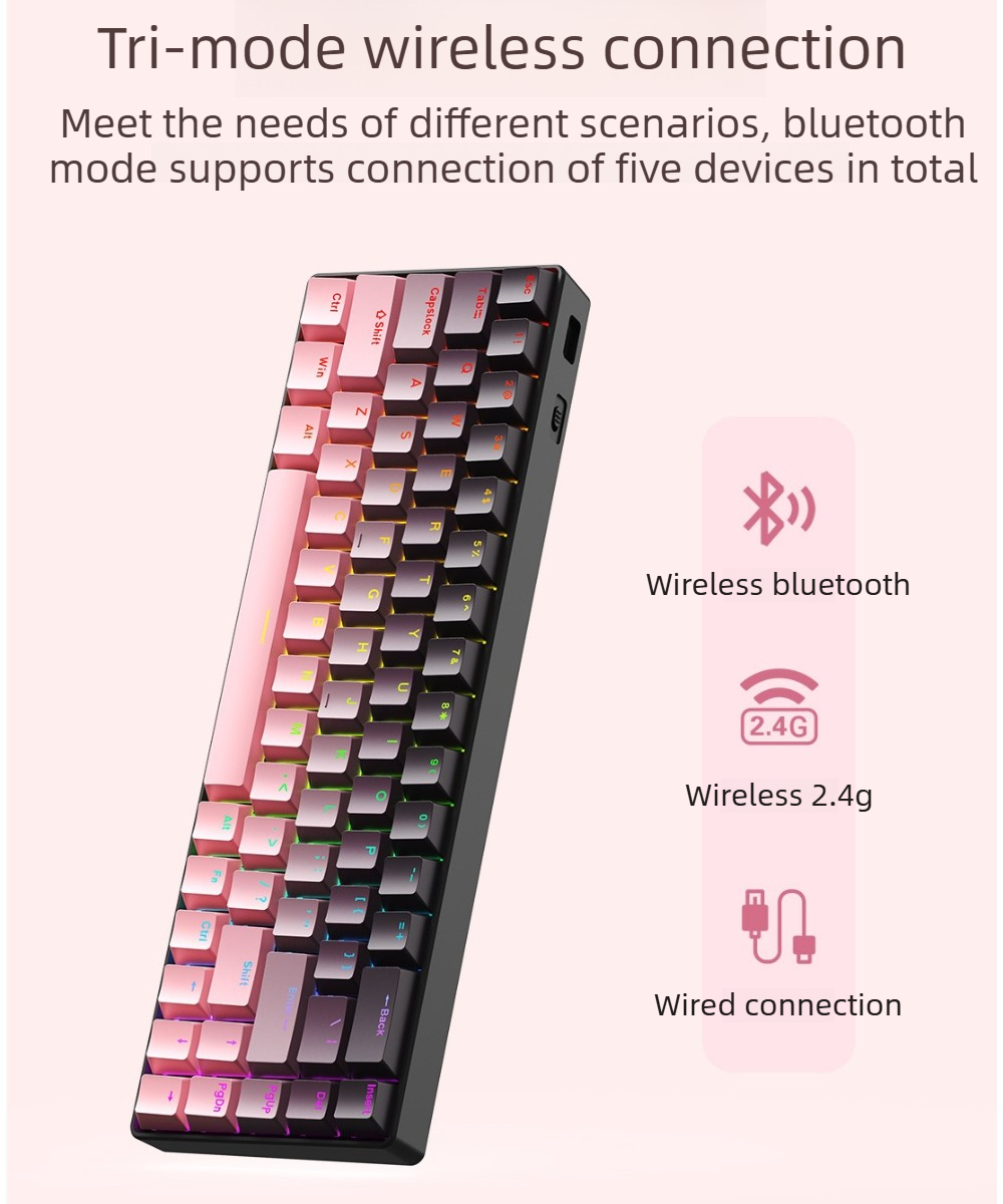 Mechanical Keyboard RGB Teclad - Gaming Keyboard Mobile review and price