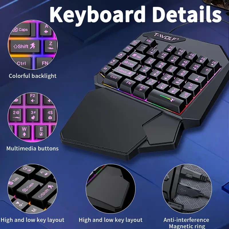 2 In1 Gaming Keyboard and Mous - Gaming Keyboard And Mouse For Xbox review and price