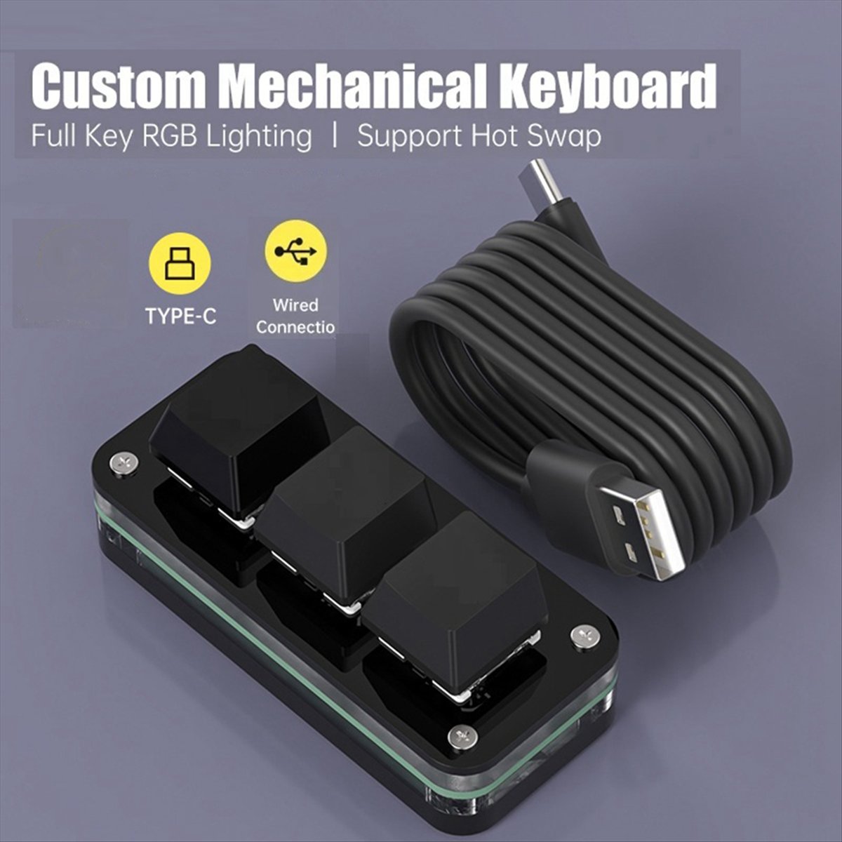 doyou 3 Keys Macro Programming - Gaming Keyboard Types review and price