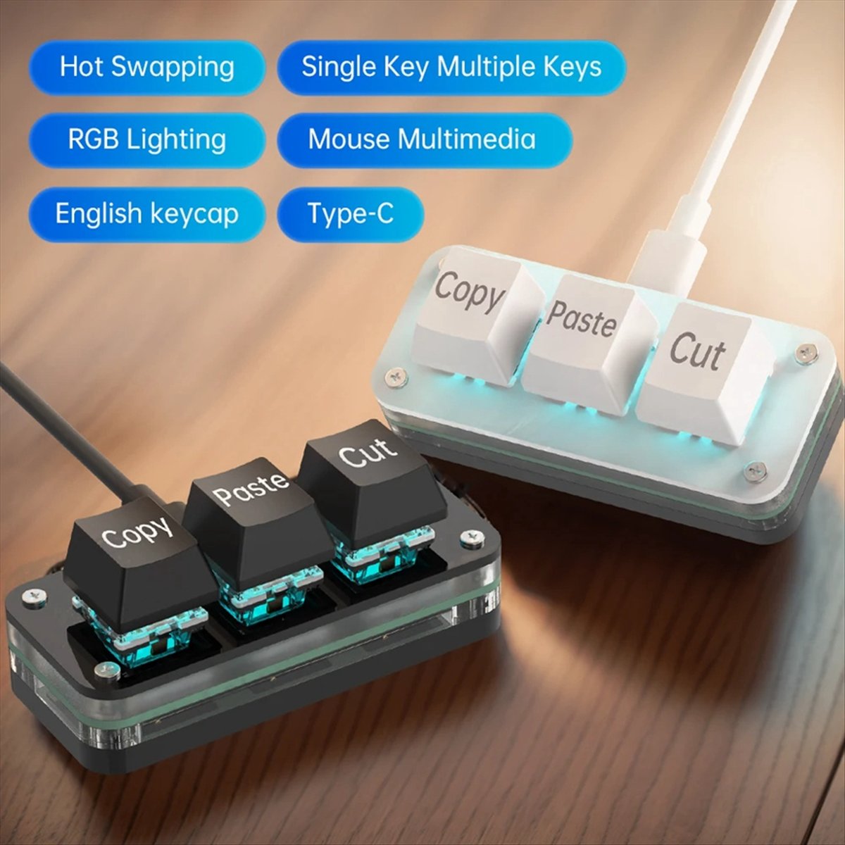 doyou 3 Keys Macro Programming - Gaming Keyboard Types review and price