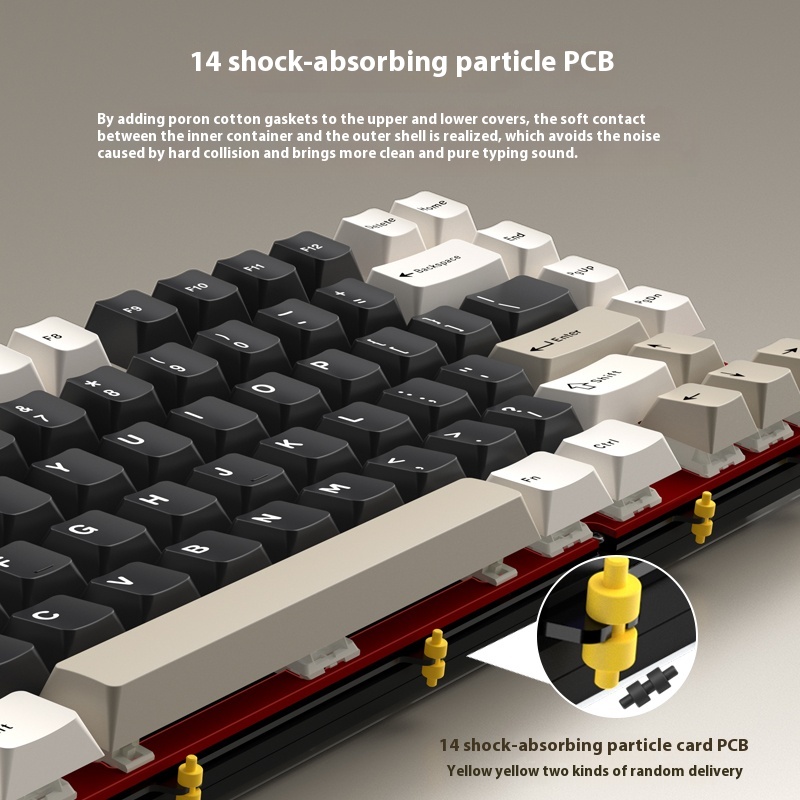 Wireless Bluetooth RAINY75 Cus - Gaming Keyboard Esports review and price