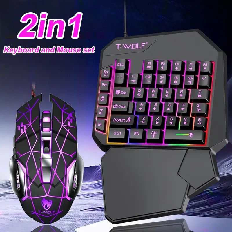 FocusOnPC TF900 2-in-1 Mobile  - Gaming Keyboard And Mouse Mobile review and price