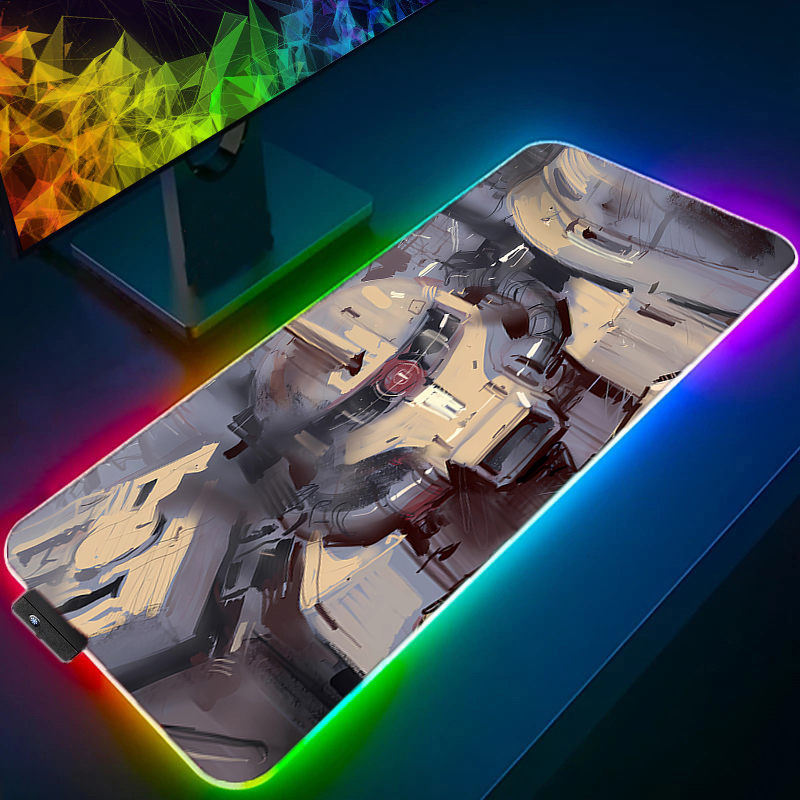 RGB Mouse Pad Gamer PC Mobile  - Gaming Keyboard And Mouse Mobile review and price