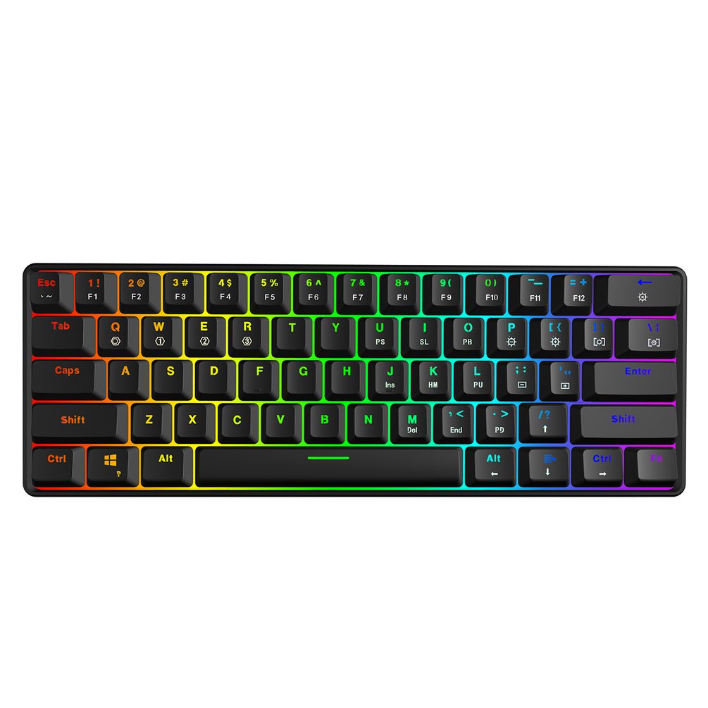 SKYLOONG GK61 Mini Portable 60 - Gaming Keyboard Mobile review and price