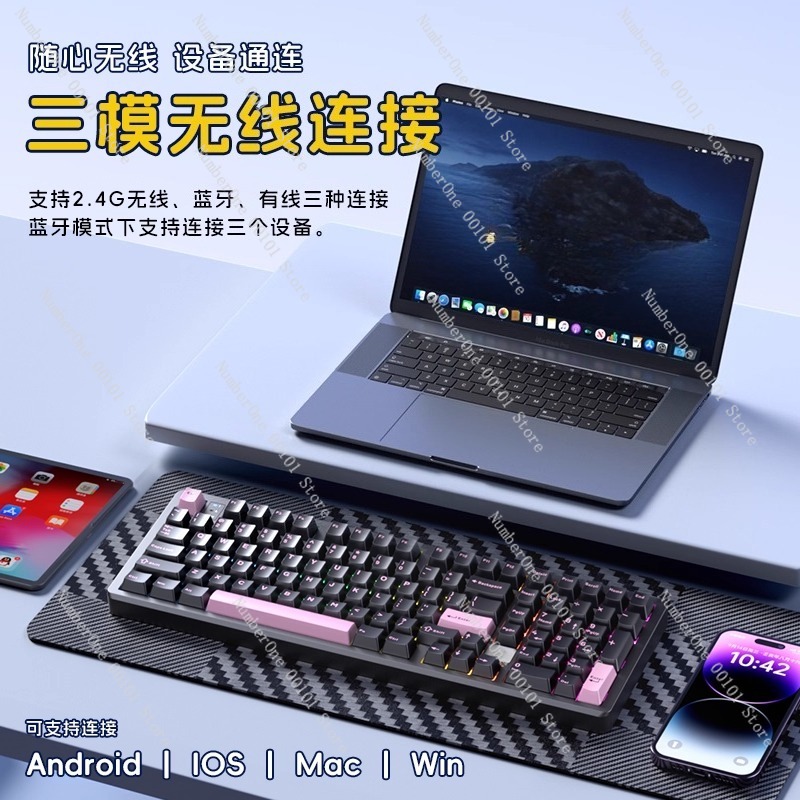 Aluminum Alloy Mechanical Keyb - Gaming Keyboard Mechanical Wireless review and price