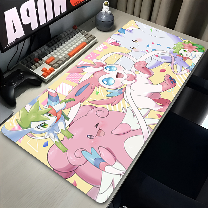 Large Pink Cute Mousepad XXL G - Gaming Keyboard Esports review and price