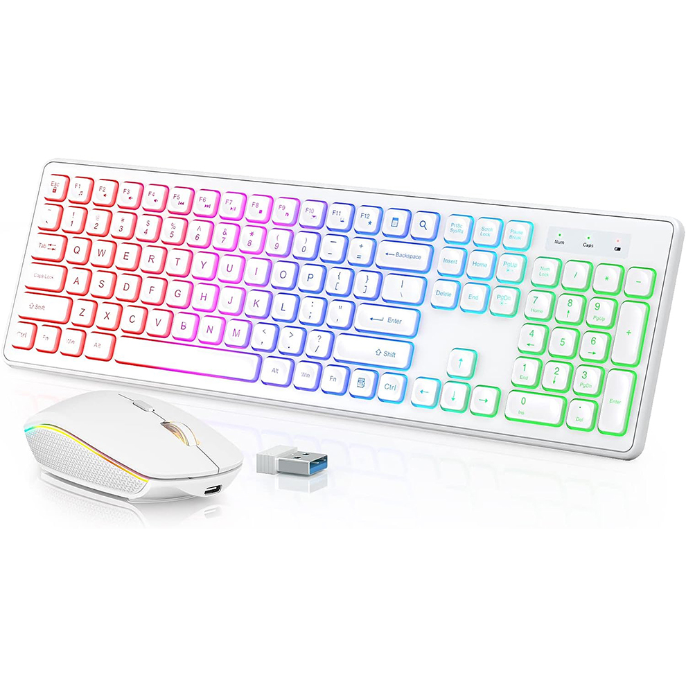 Backlit Wireless Keyboard and  - Gaming Keyboard Ergonomic review and price