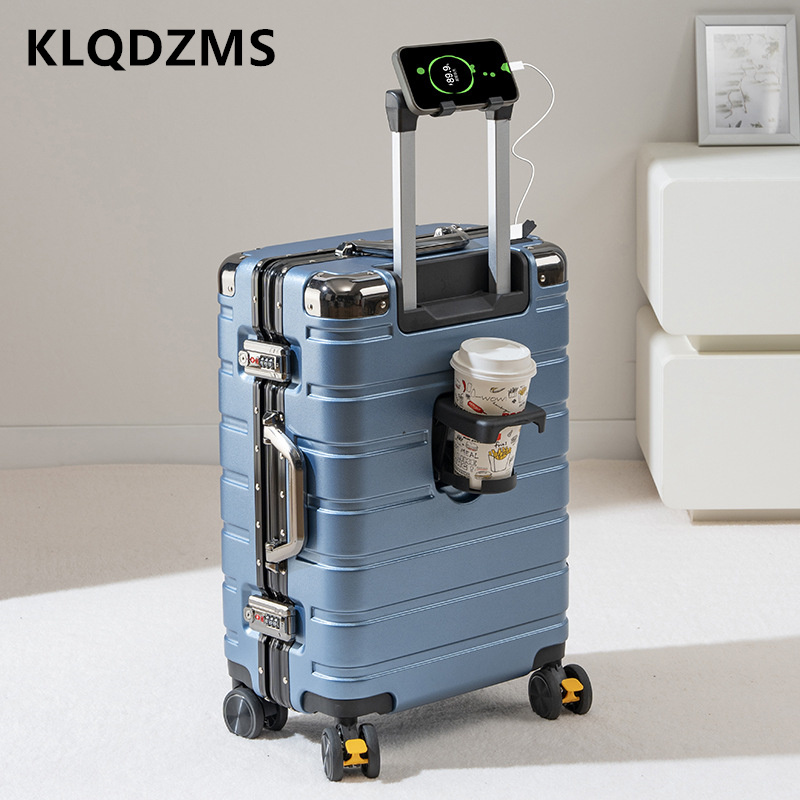 KLQDZMS Aluminum Frame Suitcas - Aluminum Case 65 review and price